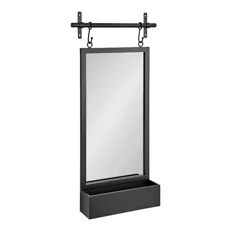 Gammons Functional Wall Mirror - Kate &amp; Laurel All Things Decor