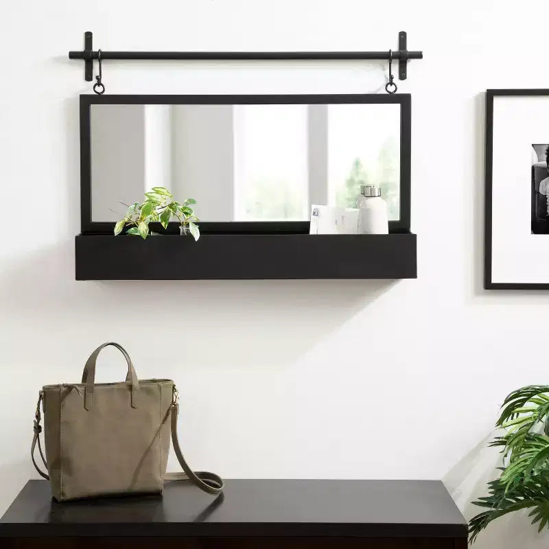 Miroir mural fonctionnel de style classique moderne