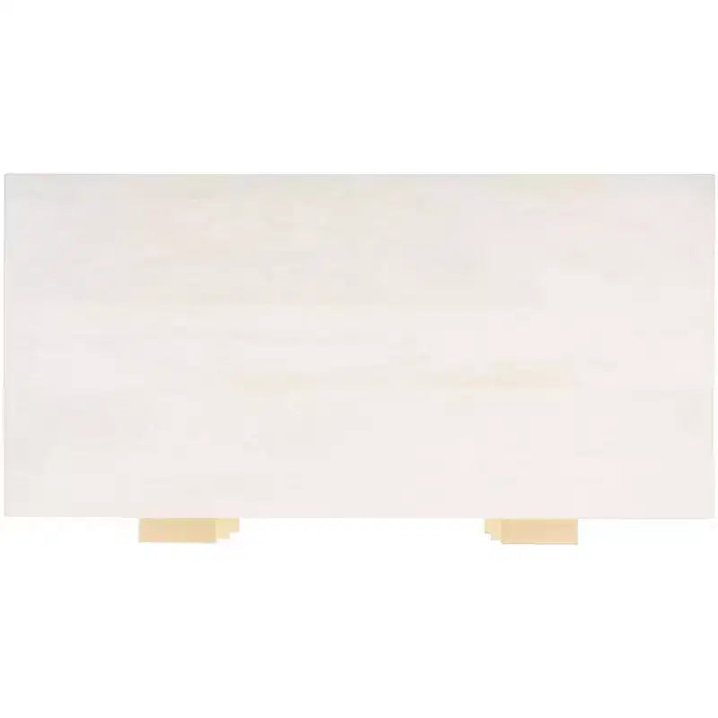 Elegante cómoda de 3 cajones en blanco desgastado