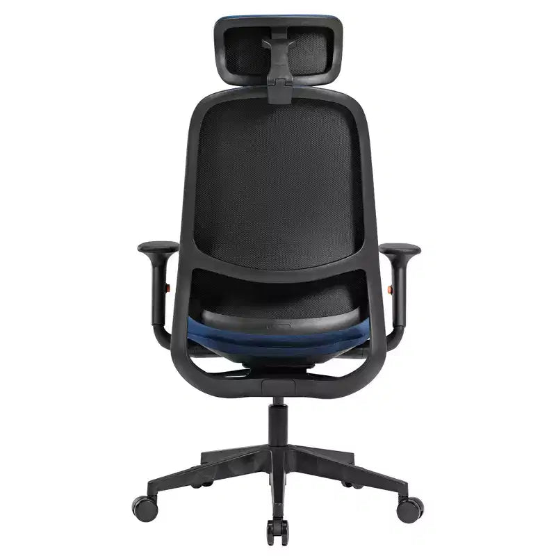 Silla de oficina moderna de malla y estilo clásico