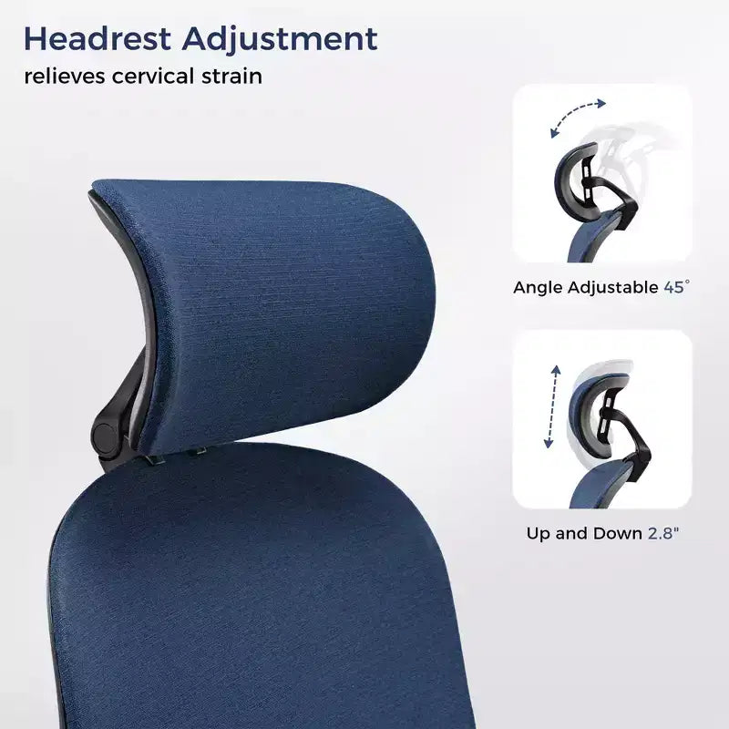 Silla de oficina moderna de malla y estilo clásico