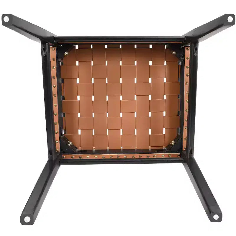 Esszimmerstuhl aus Kunstleder und Kautschukholz (2er-Set)
