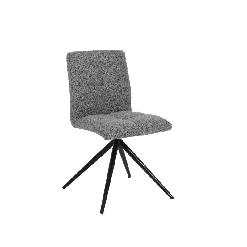 Juego de 2 sillas de comedor de estilo escandinavo moderno