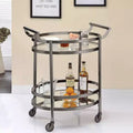 Desserte de bar moderne de style industriel